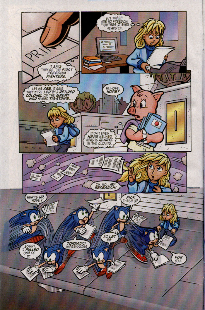 Sonic - Archie Adventure Series January 2005 Page 4